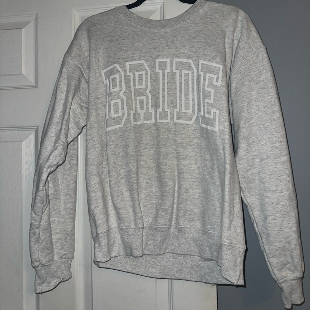 Bride Sweatshirt + Earrings Bundle - image 4